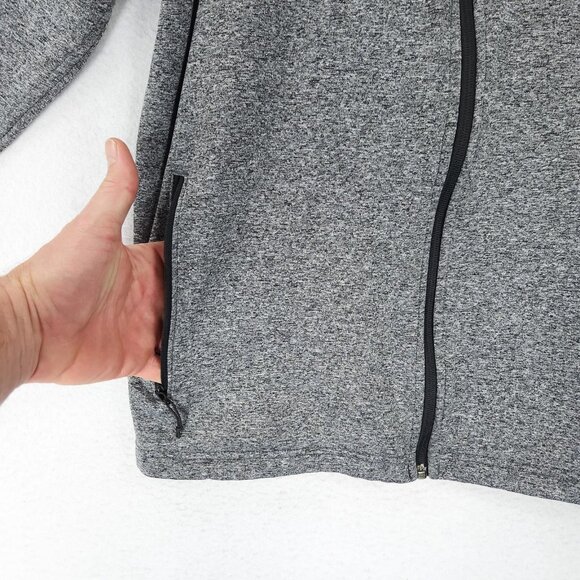 Eddie Bauer Jacket Mens Large Gray Heather First Ascent Full Zip Hooded Casual - Picture 4 of 12